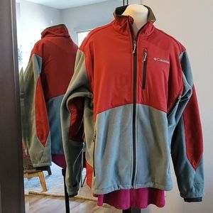 Mens XL Columbia Fleece Jacket